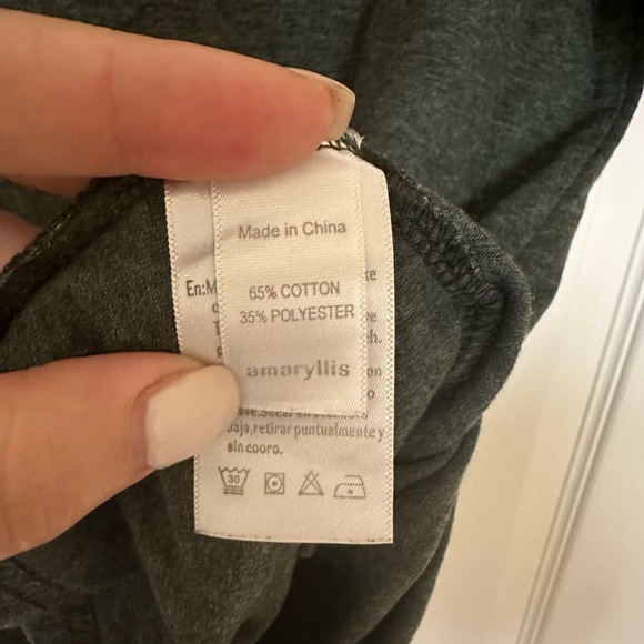 Amaryllis T-shirt greenish grey - Picture 4 of 4